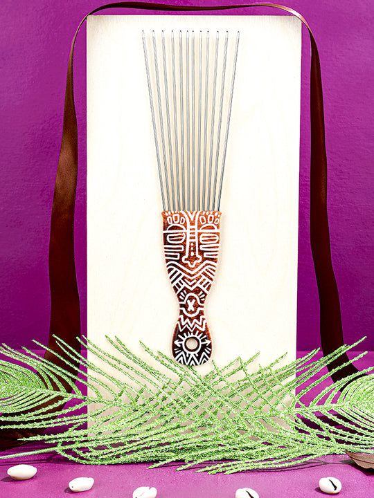 Fro the Culture Metal Afro Comb