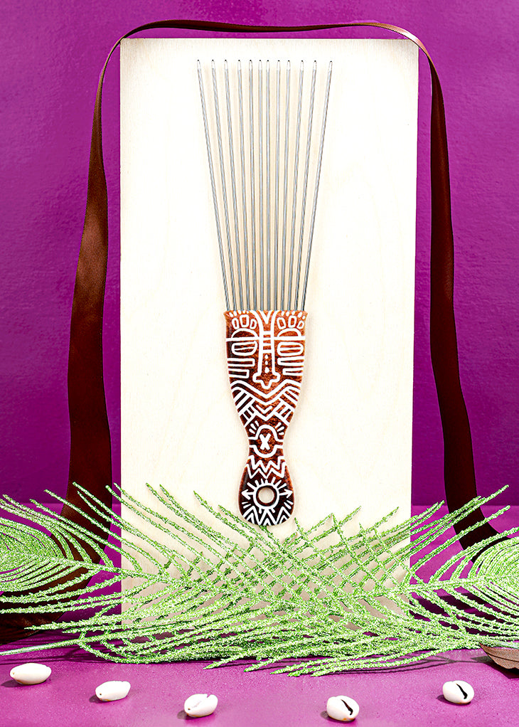 Fro the Culture Metal Afro Comb