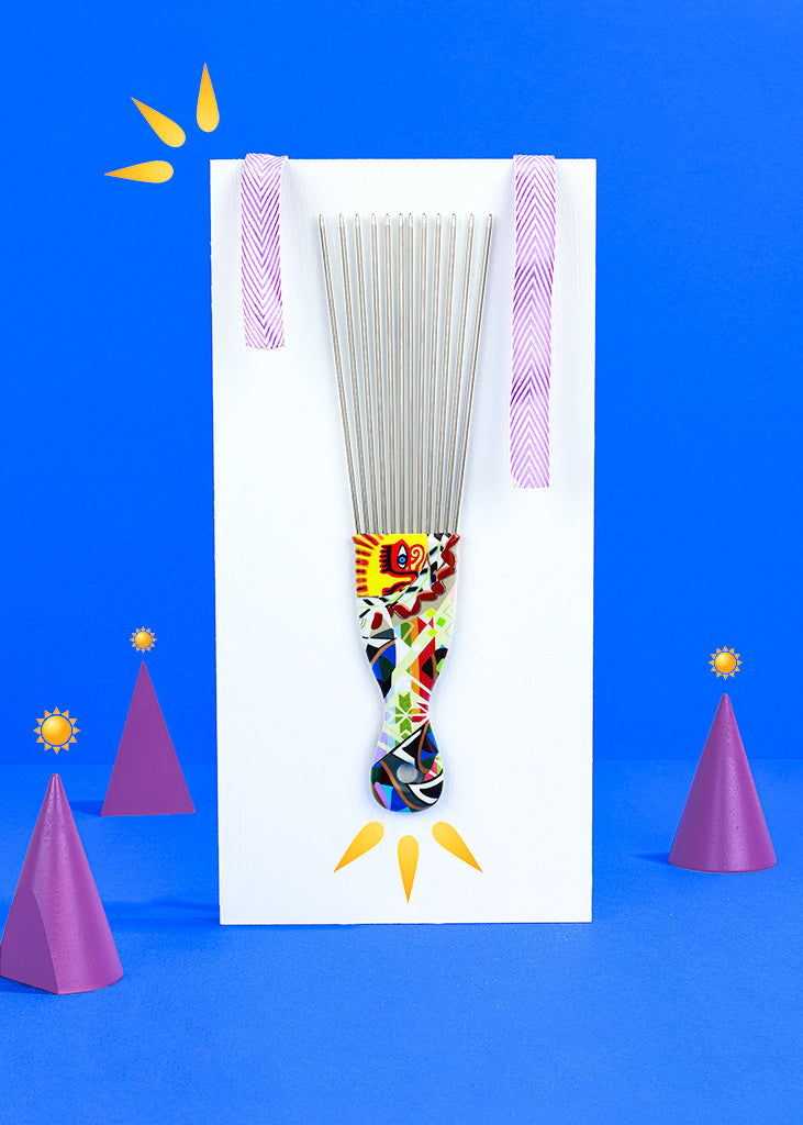 Fro the Culture Metal Afro Comb