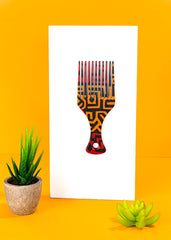Fro the Culture Plastic Afro Comb