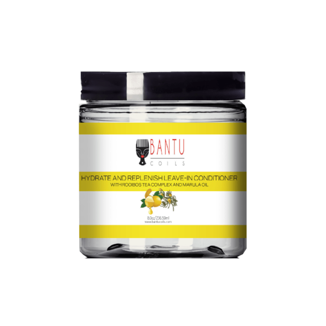 Hydrate and Replenish Leave-in Conditioner with Rooibos Tea Complex and Marula Oil - Bantu Coils