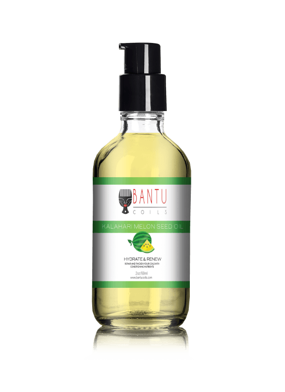 Hydrate and Nourish Pure Marula Oil and Kalahari Melon Seed Oil Bundle - Bantu Coils